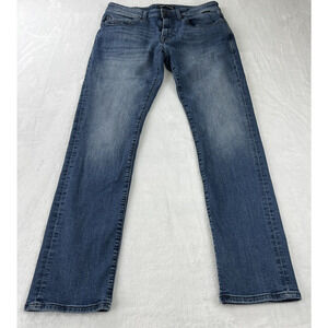 Mavi Jeans Marcus Slim Straight Leg Dark Wash Men's 30/32 Strichey Fits (30/30)‎